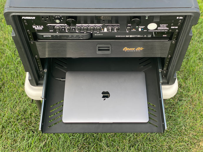 How to set up your Mac Laptop for outdoor movie event production