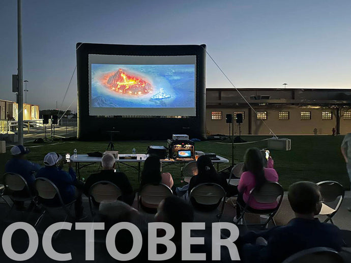 October film screenings under the US sky