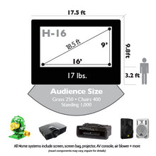 Load image into Gallery viewer, Outdoor Home Theater System 16'