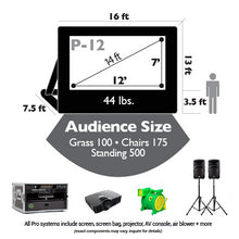 Load image into Gallery viewer, Event Pro Outdoor Theater System 12'