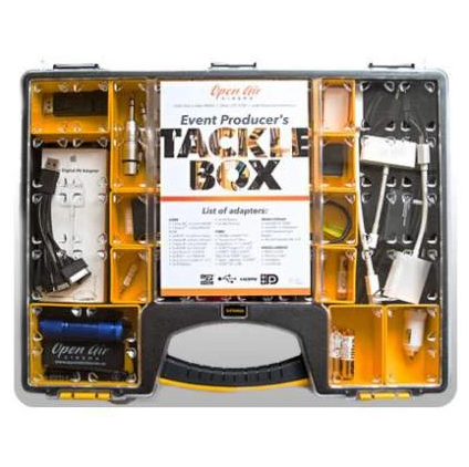 gt tackle box Open Air Cinema Event Producer's Tacklebox