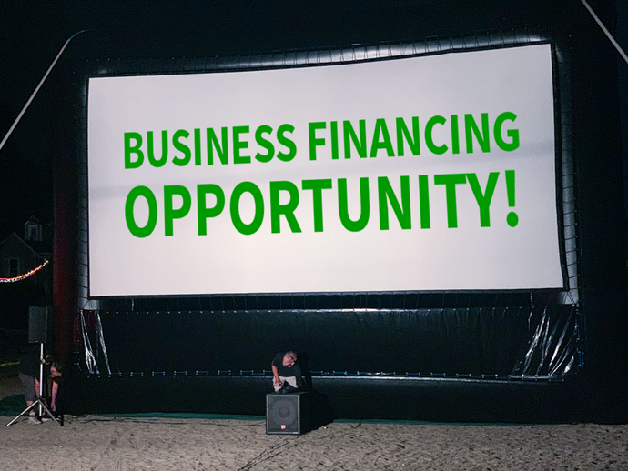Open Air Cinema gets business financing partner!