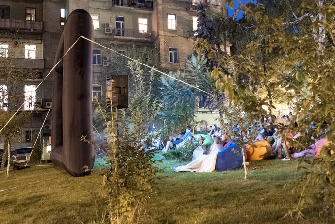 Open Air Cinema Foundation contributes to community building in Ukraine