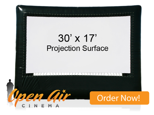 Inflatable Movie Screen Feature: Open Air Cinema's 30' Elite Screen