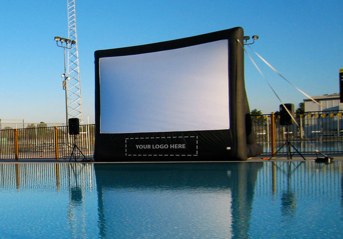 Open Air Cinema Screen Branding Options