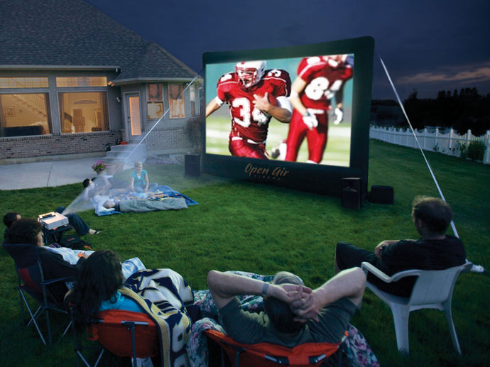 Stream the Super Bowl With Your Outdoor Movie System