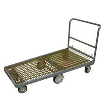 Load image into Gallery viewer, Flatbed cart for hauling outdoor movie equipment