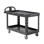 Rubbermaid utility cart for moving outdoor movie equipment