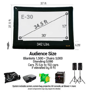 Cinebox Elite A/V System 30'