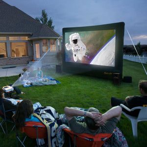 Home Outdoor Movie Screen Kit 9'