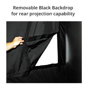 Removable Backdrop - Rear projection