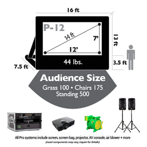 Event Pro Outdoor Theater System 12'