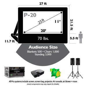 Event Pro Outdoor Theater System 20'