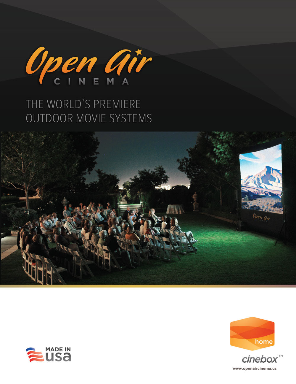 CineBox Home brochure cover