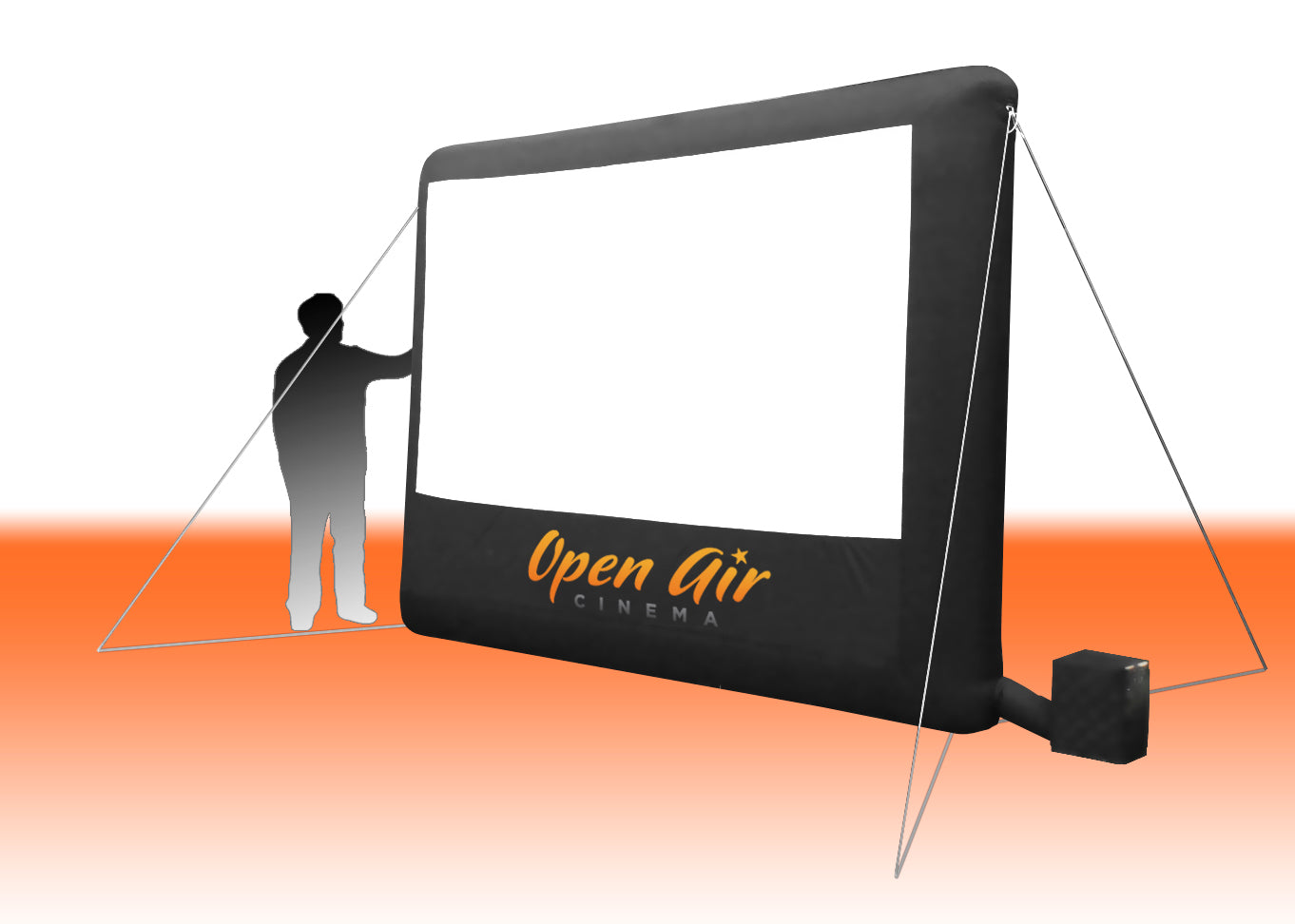 Open Air Cinema Featured Product: 9' Home Outdoor Movie Screen