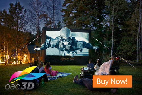 Outdoor Movies With OAC 3D