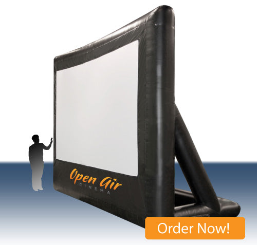 Outdoor Movie Featured Product: Open Air Cinema's 16' Pro Inflatable Movie Screen