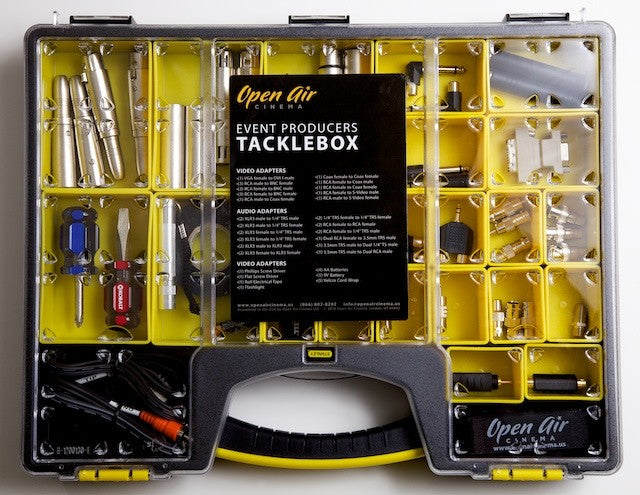 The Event Producer's Tackle Box: An Essential For Every Outdoor Movie Event
