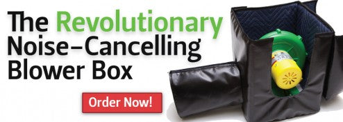 Open Air Cinema sound-dampening blower box