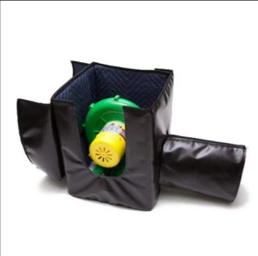 Blower muffler box included with the Standard 16' screen kit